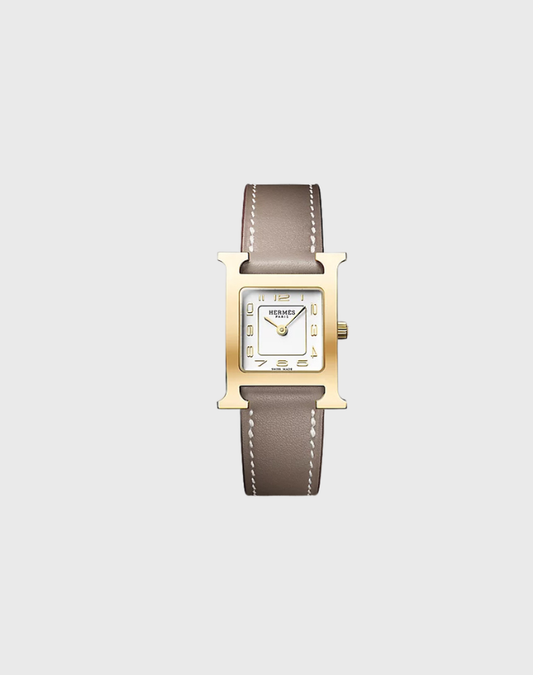 HERMES PARIS HEURE H WATCH - SIZE SMALL