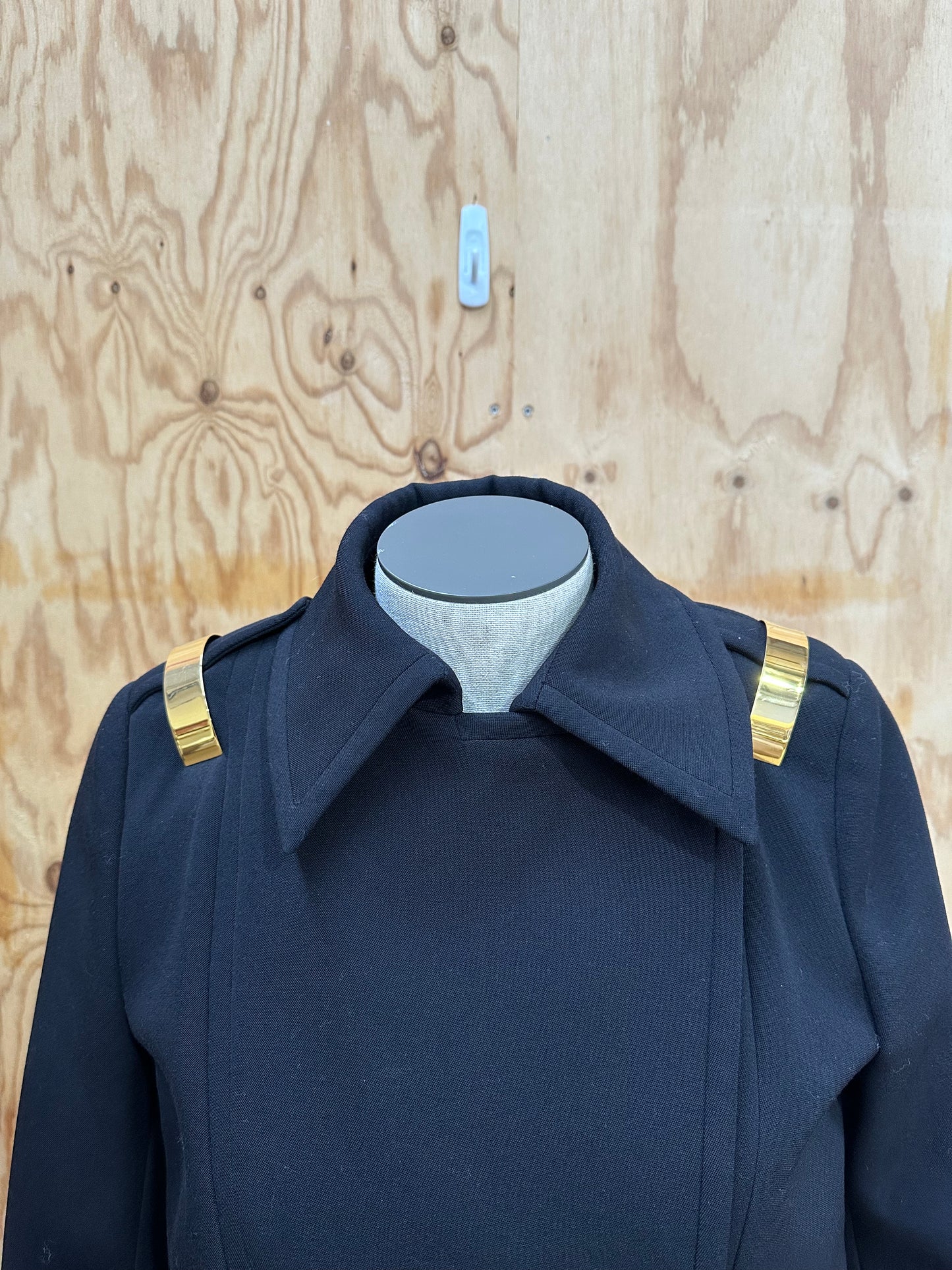 GIVENCHY DOUBLE BREASTED COAT - SIZE 36