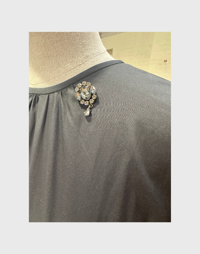 MAX MARA EMBELLISHMENT DRESS - SIZE 12