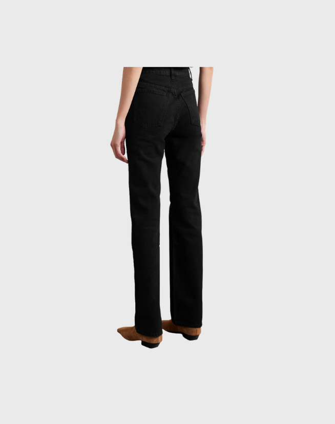 KHAITE DANIELLE BLACK JEANS - SIZE 26