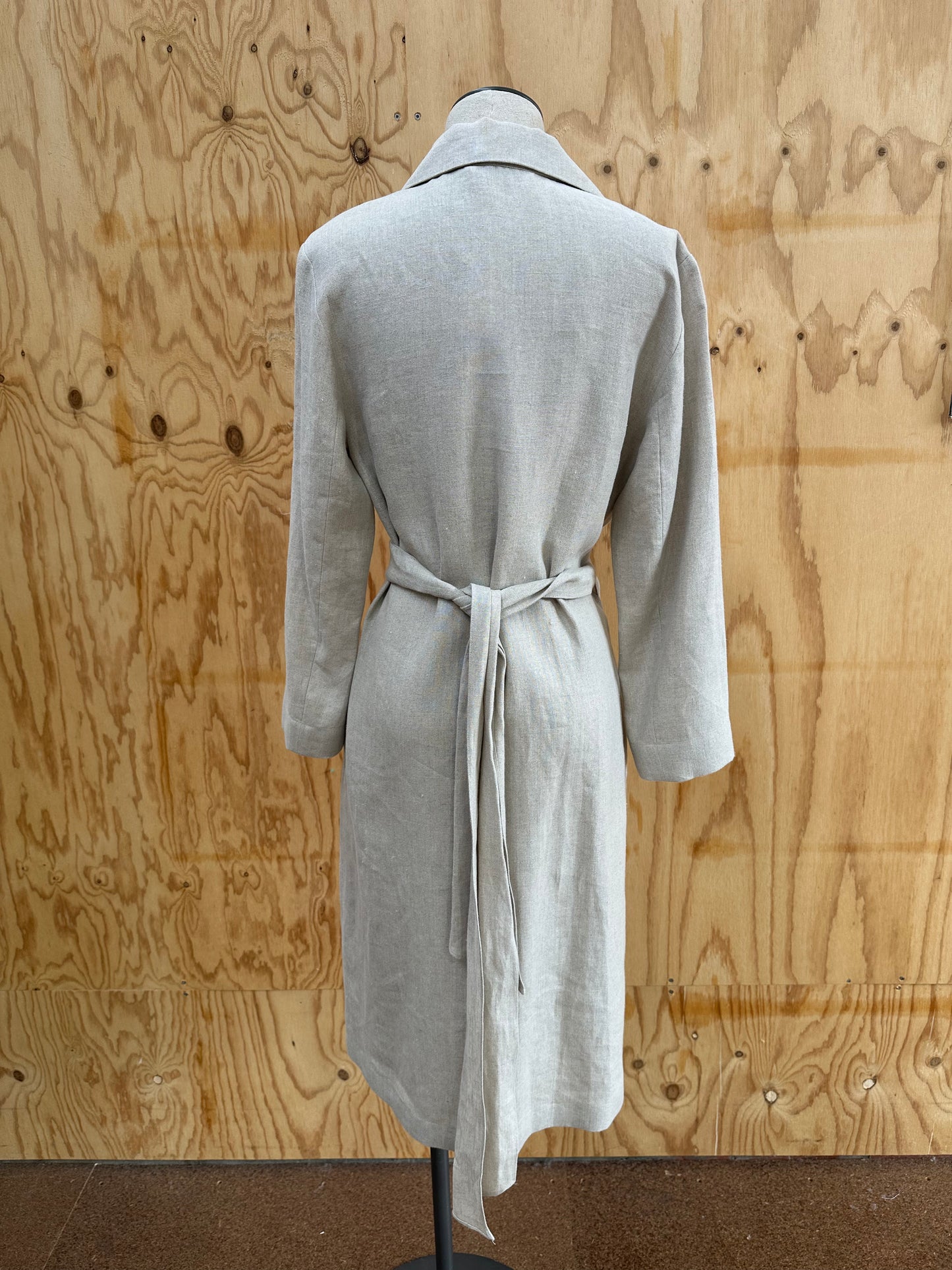 CARLA ZAMPATTI WRAP MIDI DRESS - SIZE 10