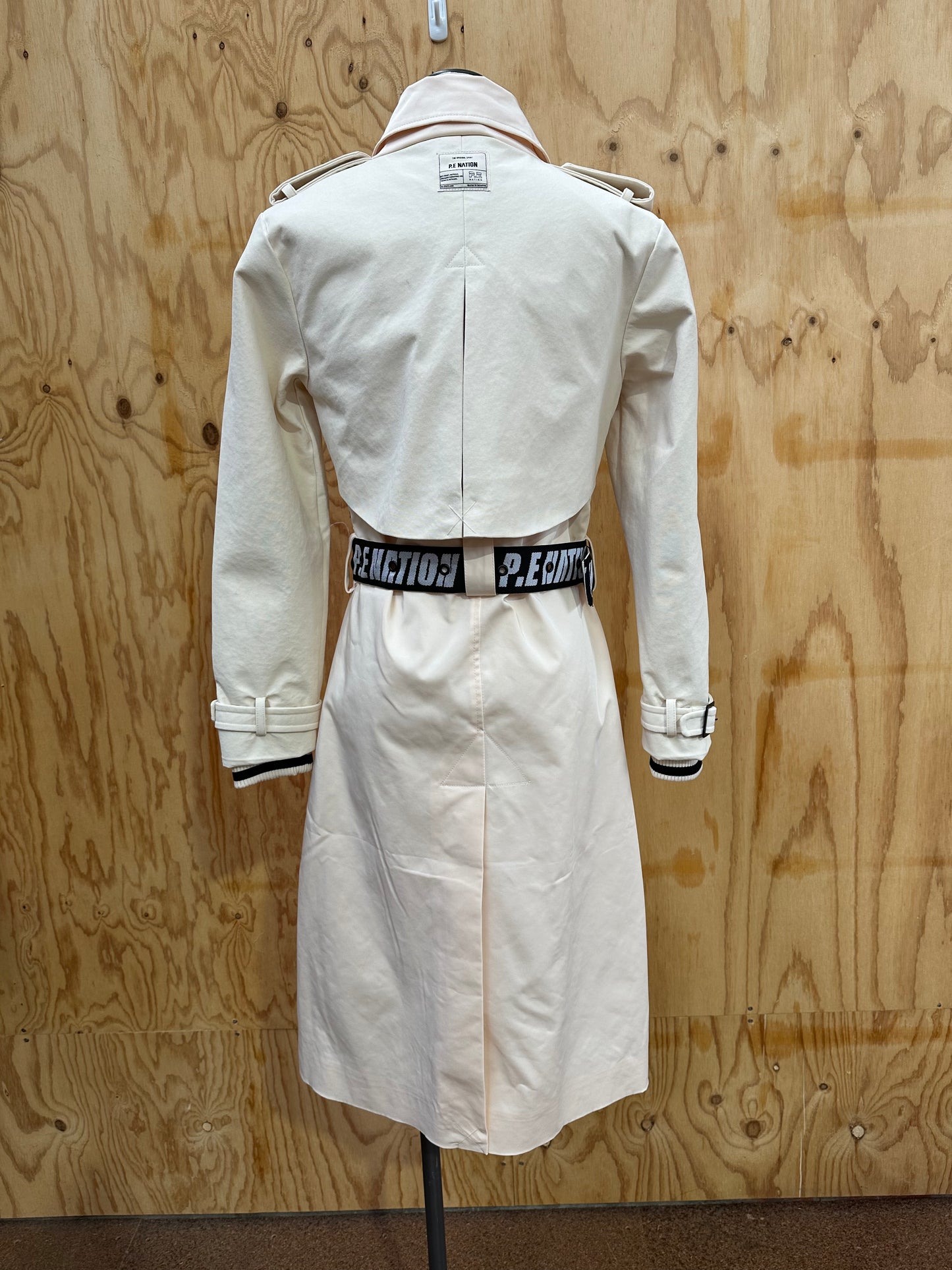PE NATION DISTRICT TRENCH COAT - SIZE XS