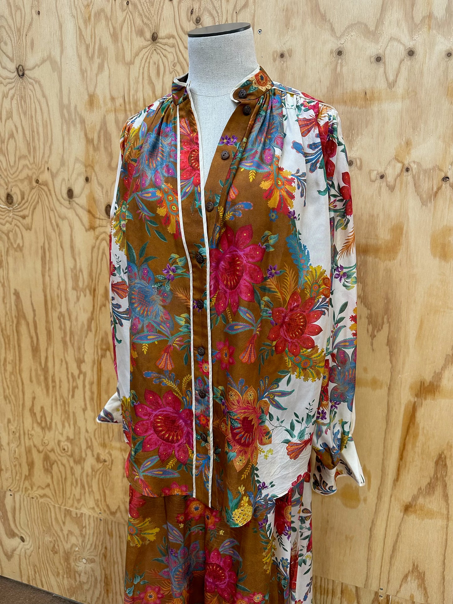 ZIMMERMANN SET RED BOLD FLORAL - SIZE 3