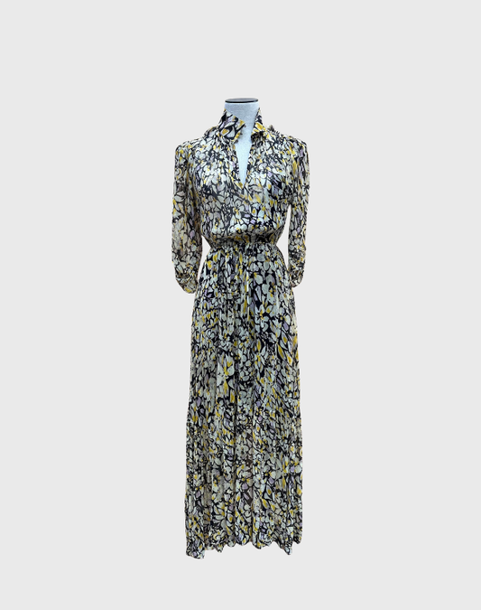 HUSK SHEER FLORAL MAXI - SIZE 8