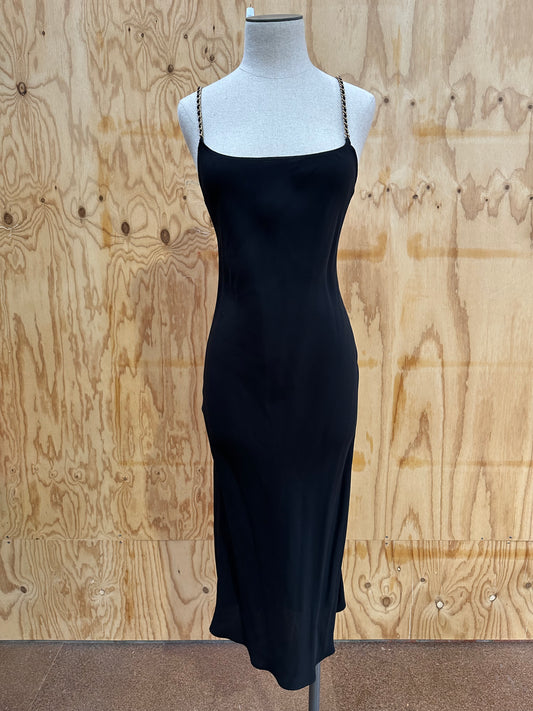 ANINE BING GOLD CHAIN DRESS - SIZE XS