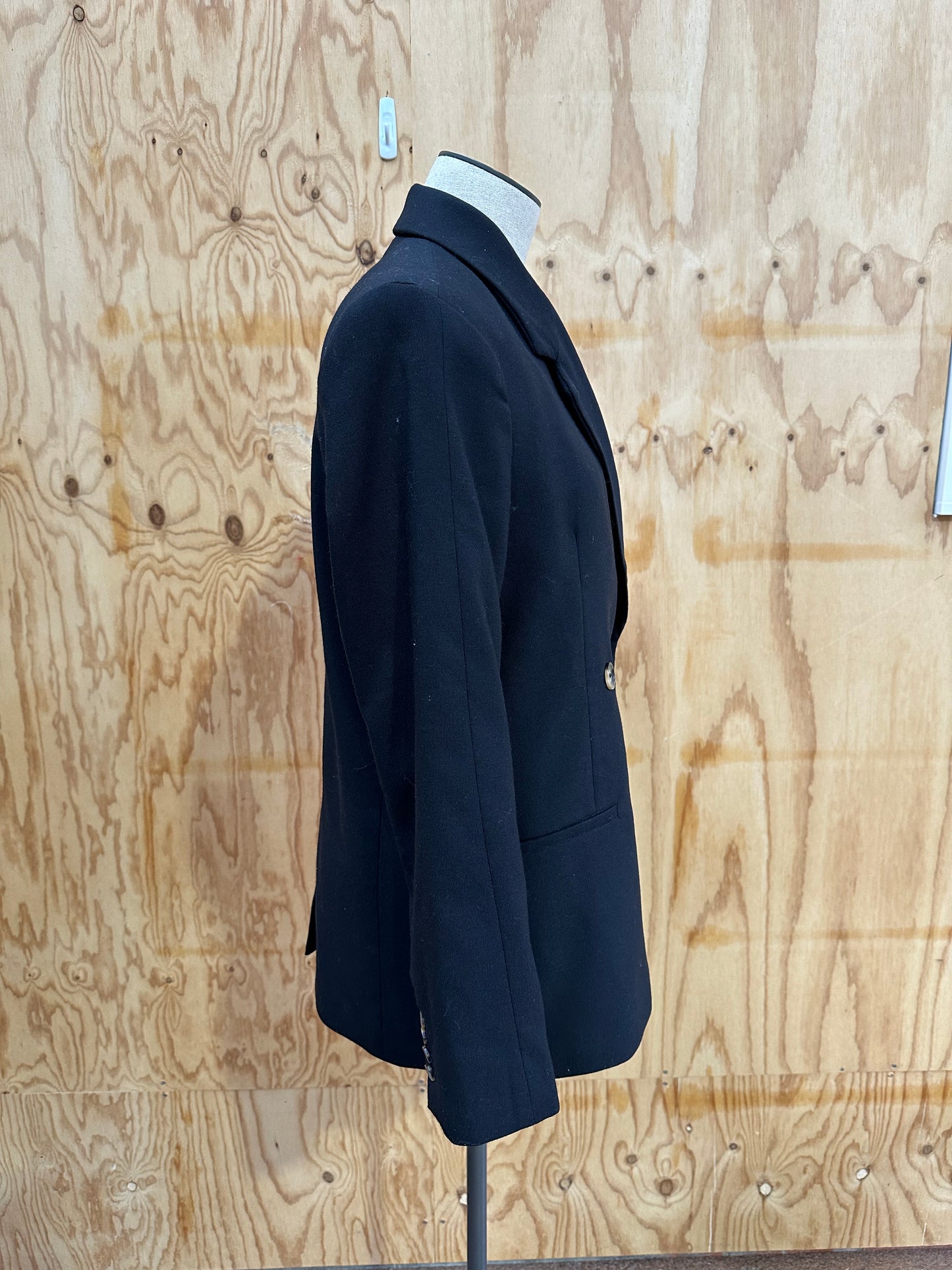 ANINE BING BLACK KAIA BLAZER - SIZE XS