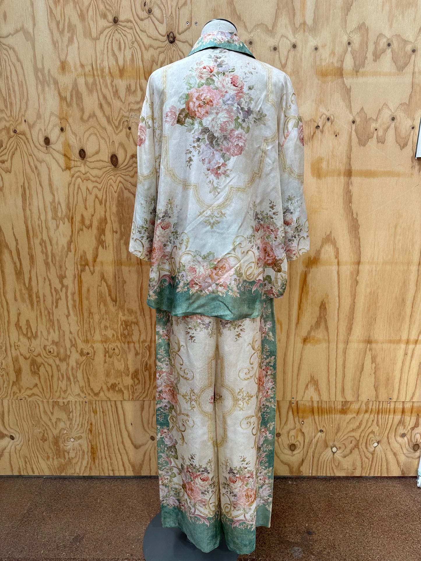 ZIMMERMANN SET SOFT GREEN VINTAGE FLORAL - SIZE 3