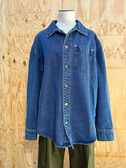 WYNN HAMLYN DENIM SHIRT JACKET - SIZE 8