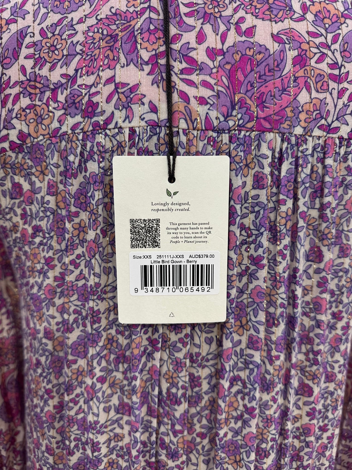 SPELL LITTLE BIRD GOWN - XXS
