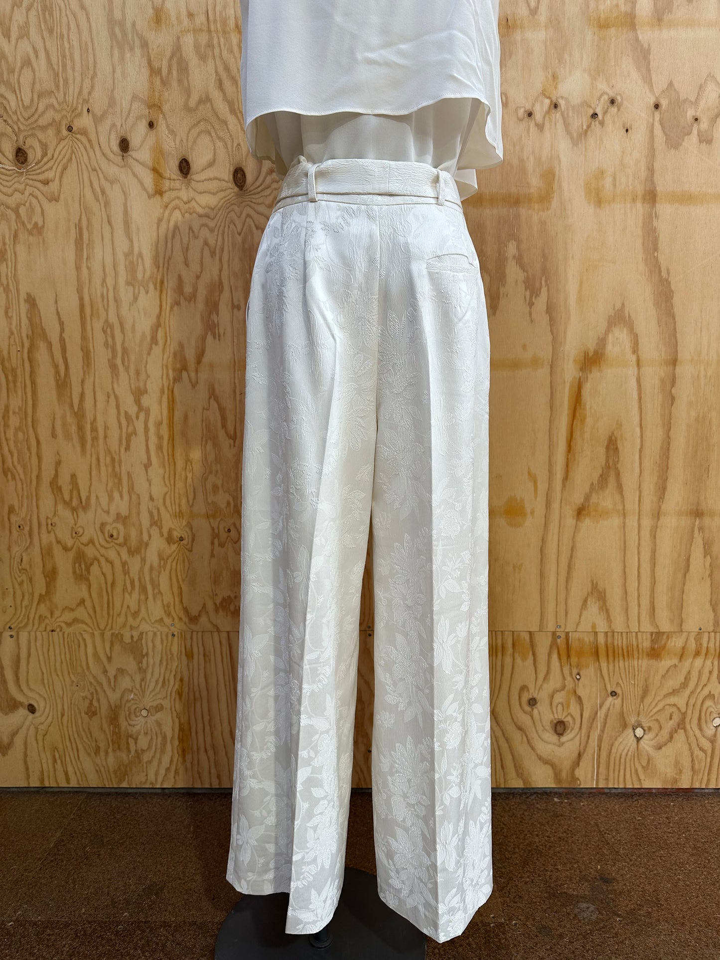 M.A DAINTY STURT WIDE LEG PANT - SIZE 12