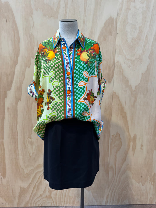 ALEMAIS LEMONIS SILK SHIRT