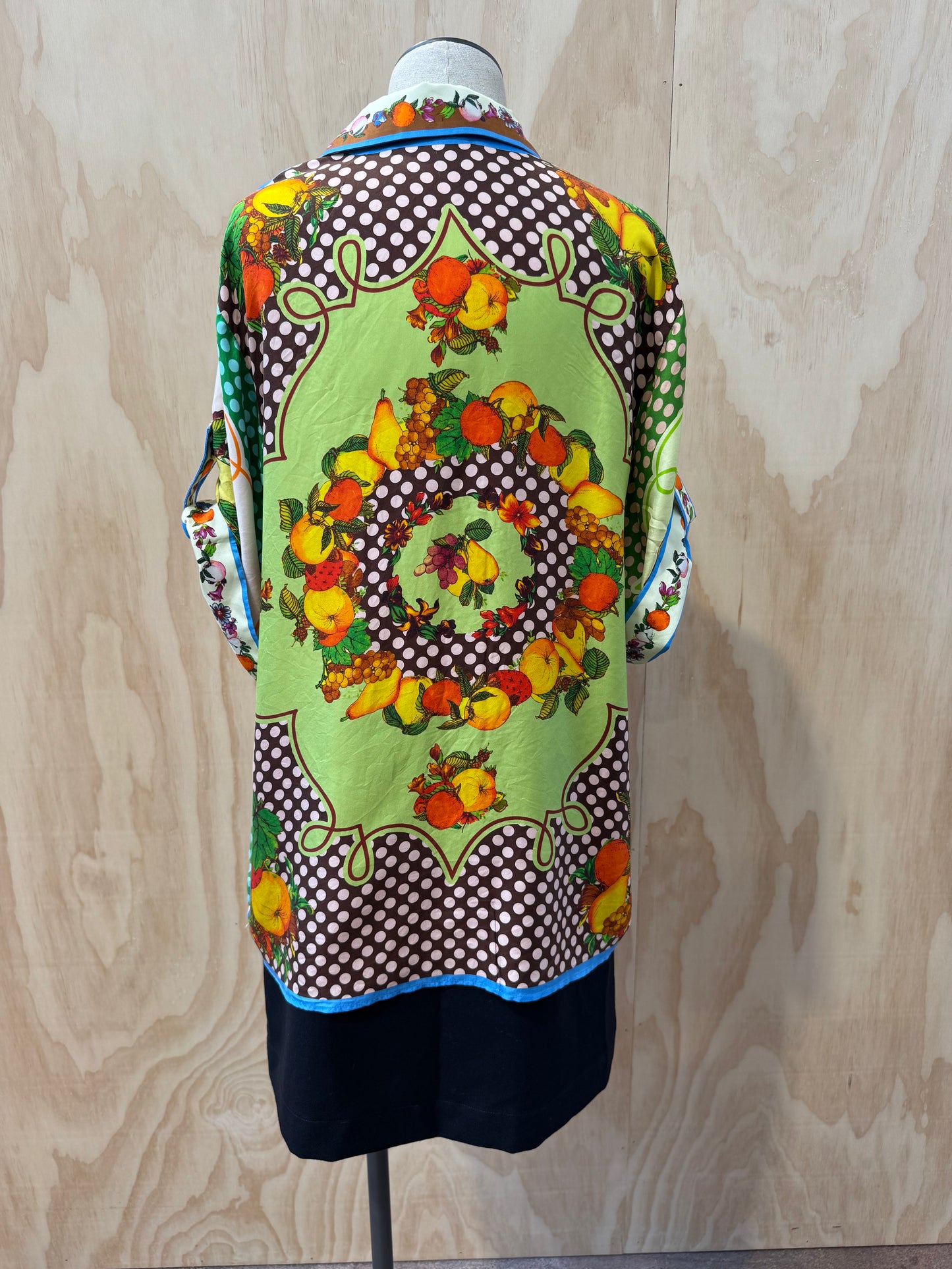 ALEMAIS LEMONIS SILK SHIRT