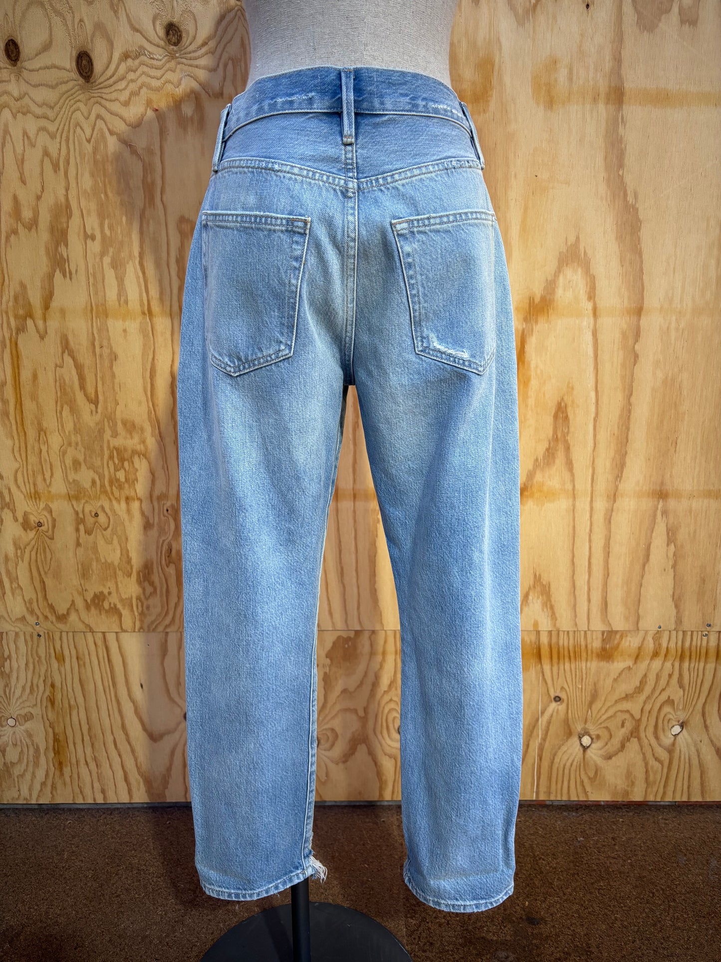 FRAME LE ORIGINAL DISTRESSED DENIM JEANS - SIZE 27