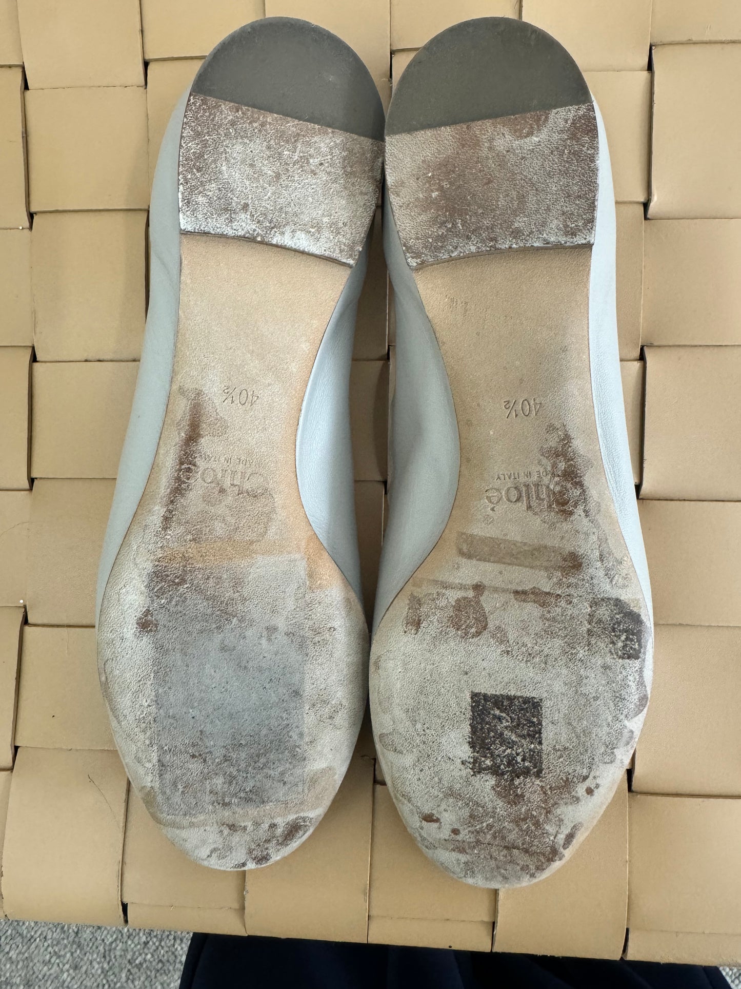 CHLOE BALLET FLATS - SIZE 40.5