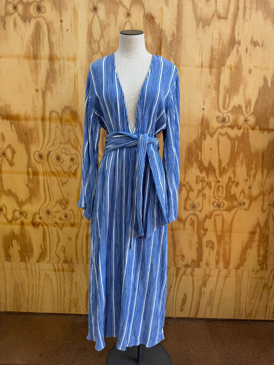 MARA HOFFMAN STRIPE MAXI DRESS - SIZE M