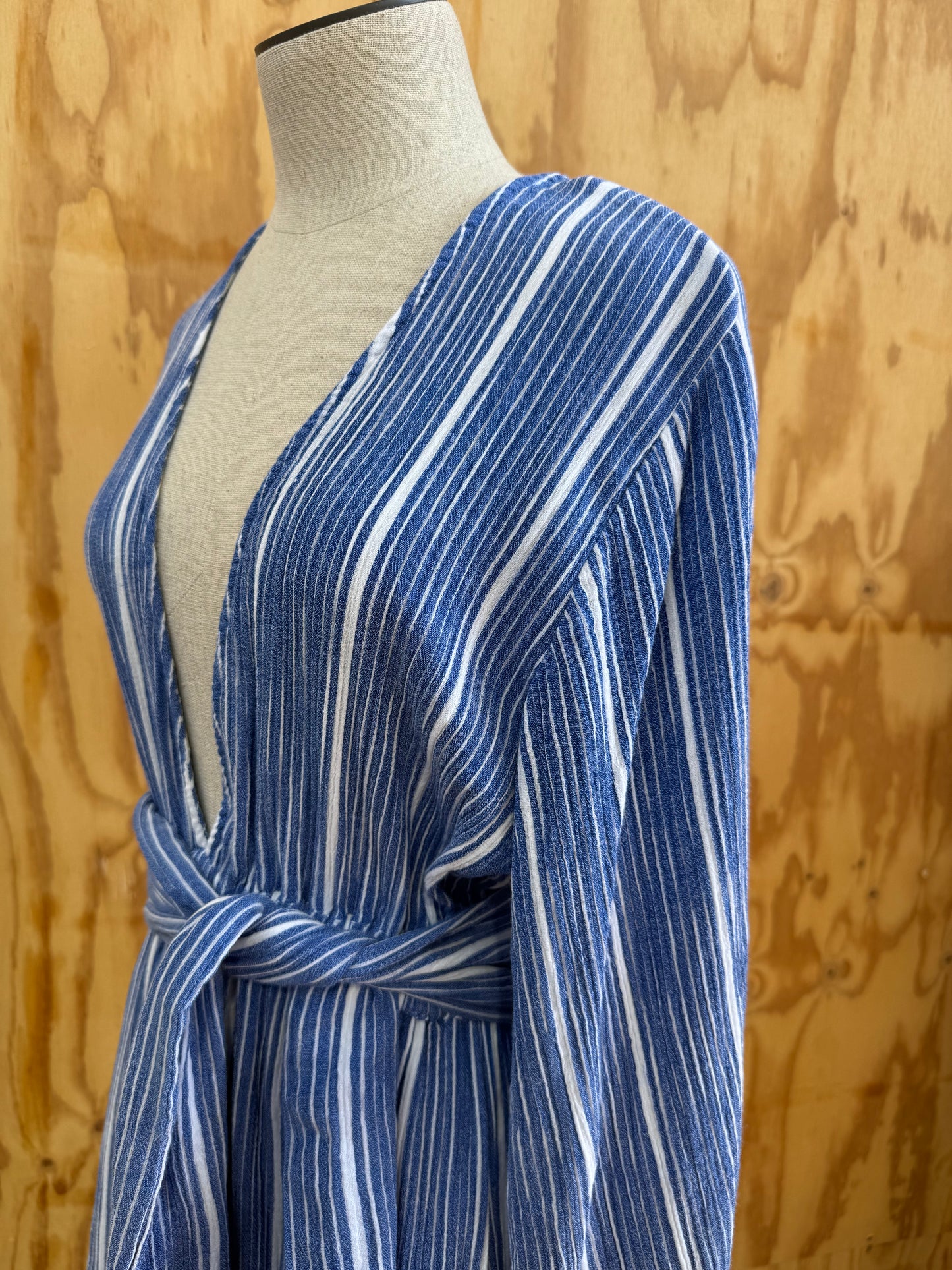 MARA HOFFMAN STRIPE MAXI DRESS - SIZE M