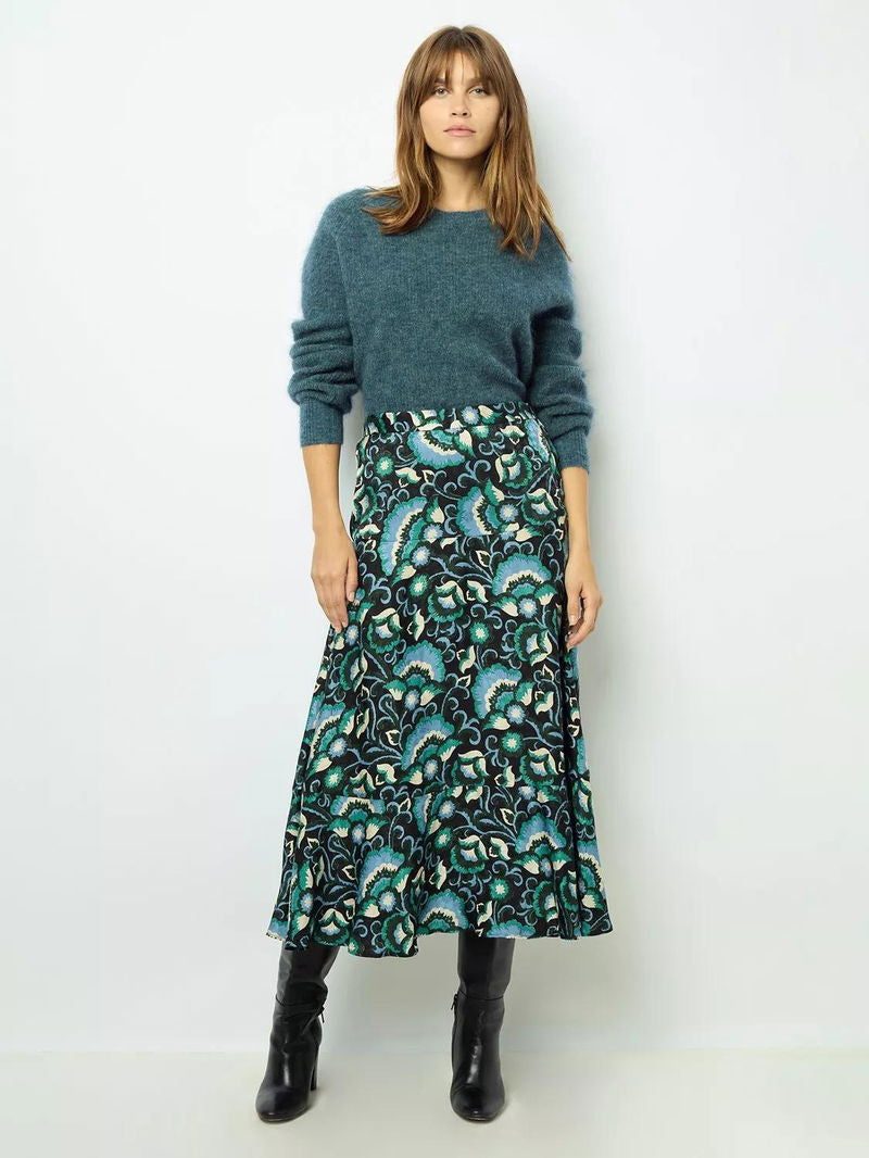 GERARD DAREL CATHERINA FLORAL SKIRT - SIZE 46