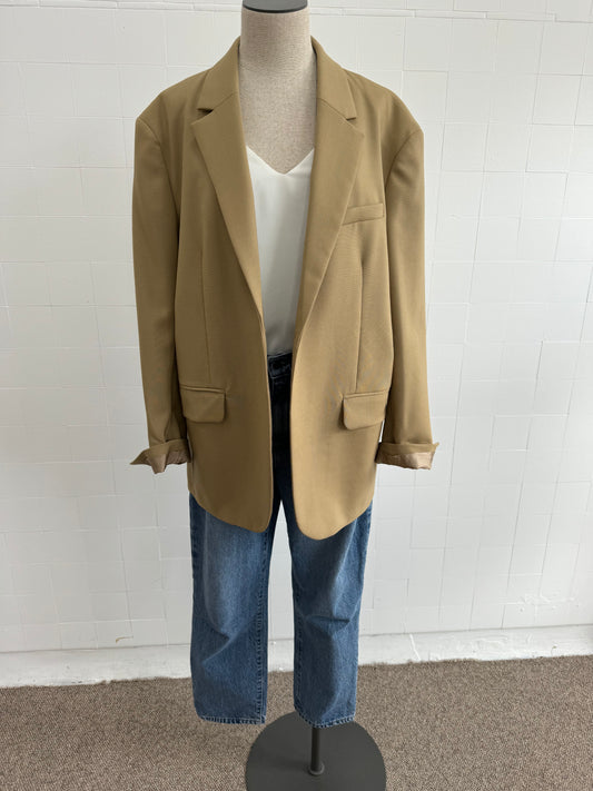 ARKET CAMEL BLAZER - SIZE 42