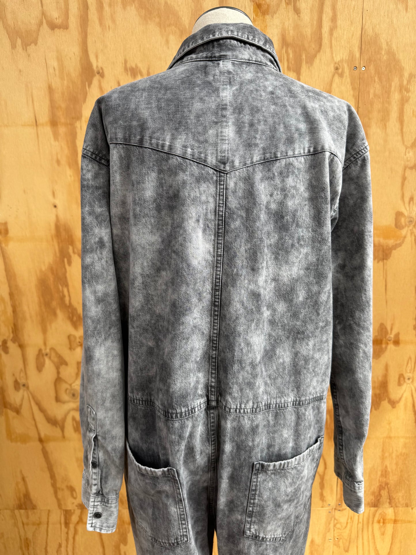 ISABEL MARANT IDESIA DENIM JUMPSUIT - SIZE 40