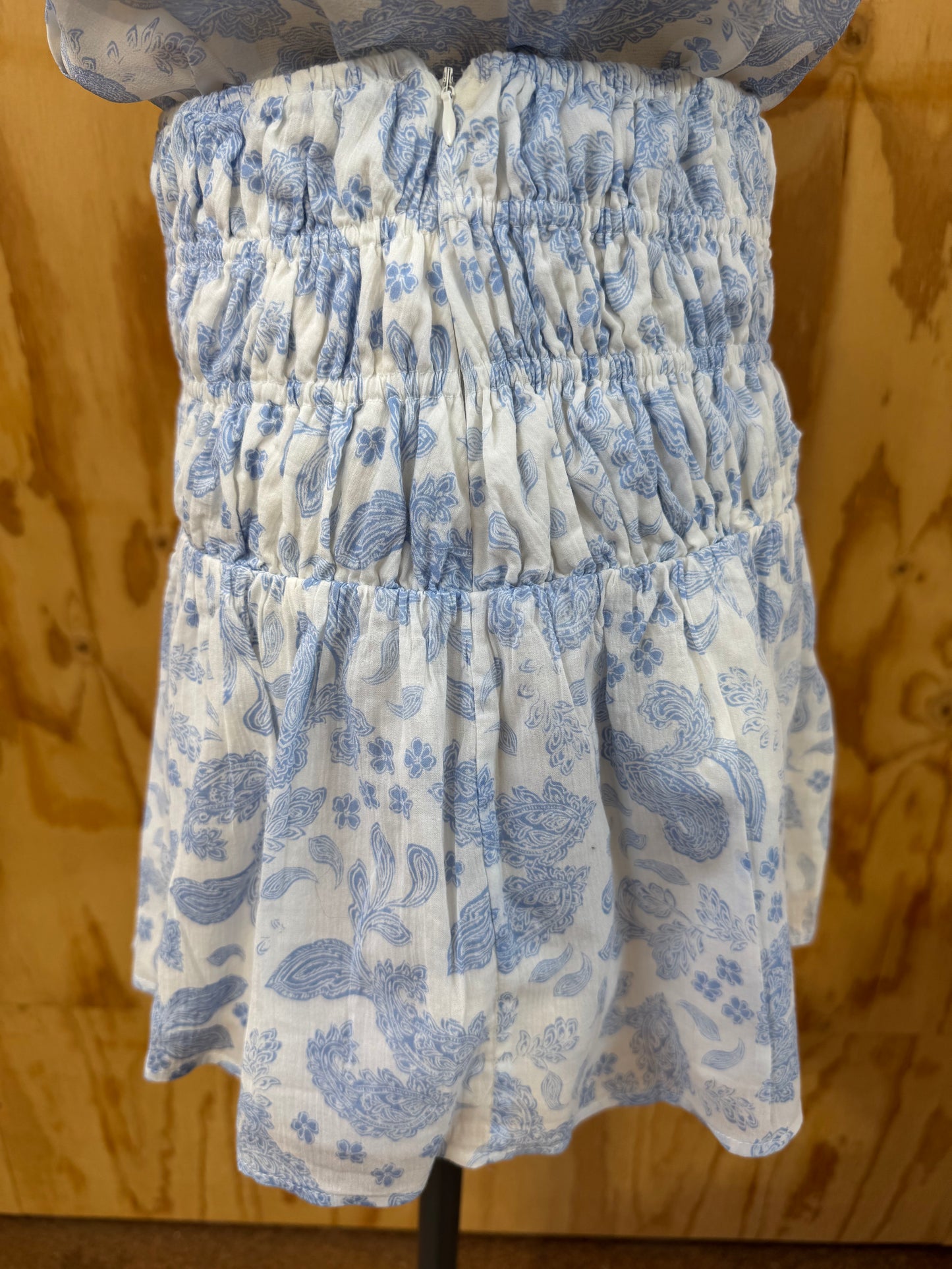 HANSEN & GRETEL LOLITA PAISLEY SKIRT AND JULES SHIRT SET - SIZE M