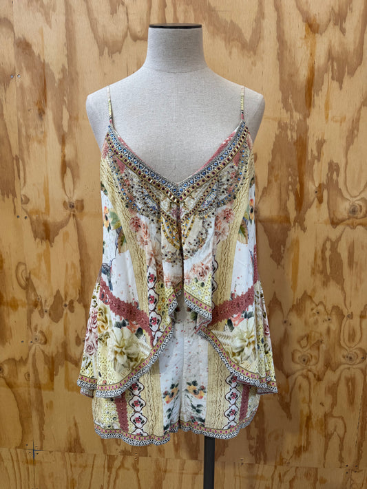 CAMILLA MY SUMMER LOVE PLAYSUIT - SIZE S