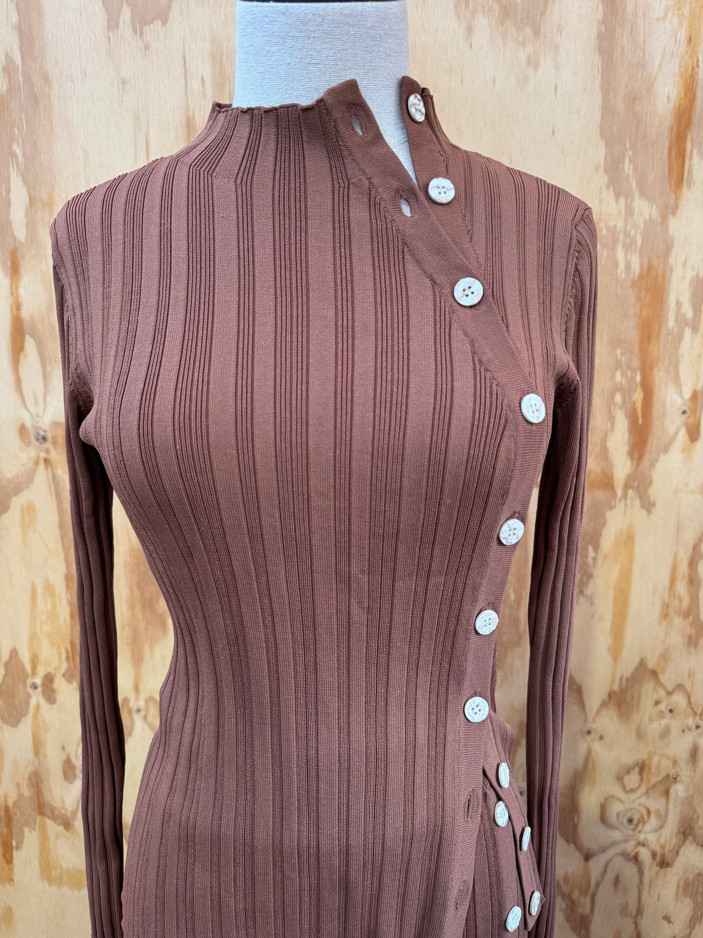 ENA PELLY HARLEY KNIT IN WALNUT - SIZE 8