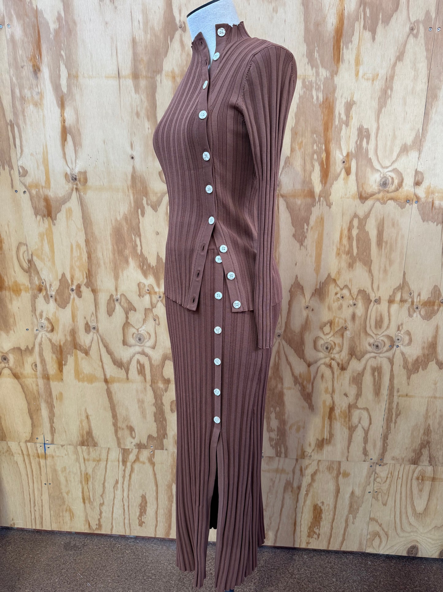 ENA PELLY HARLEY KNIT IN WALNUT - SIZE 8