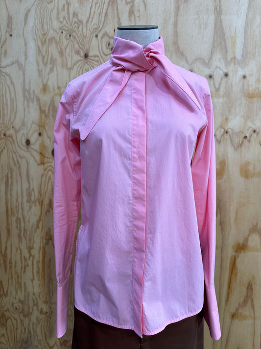 SCANLAN THEODORE TIE NECK SHIRT - SHIRT 8