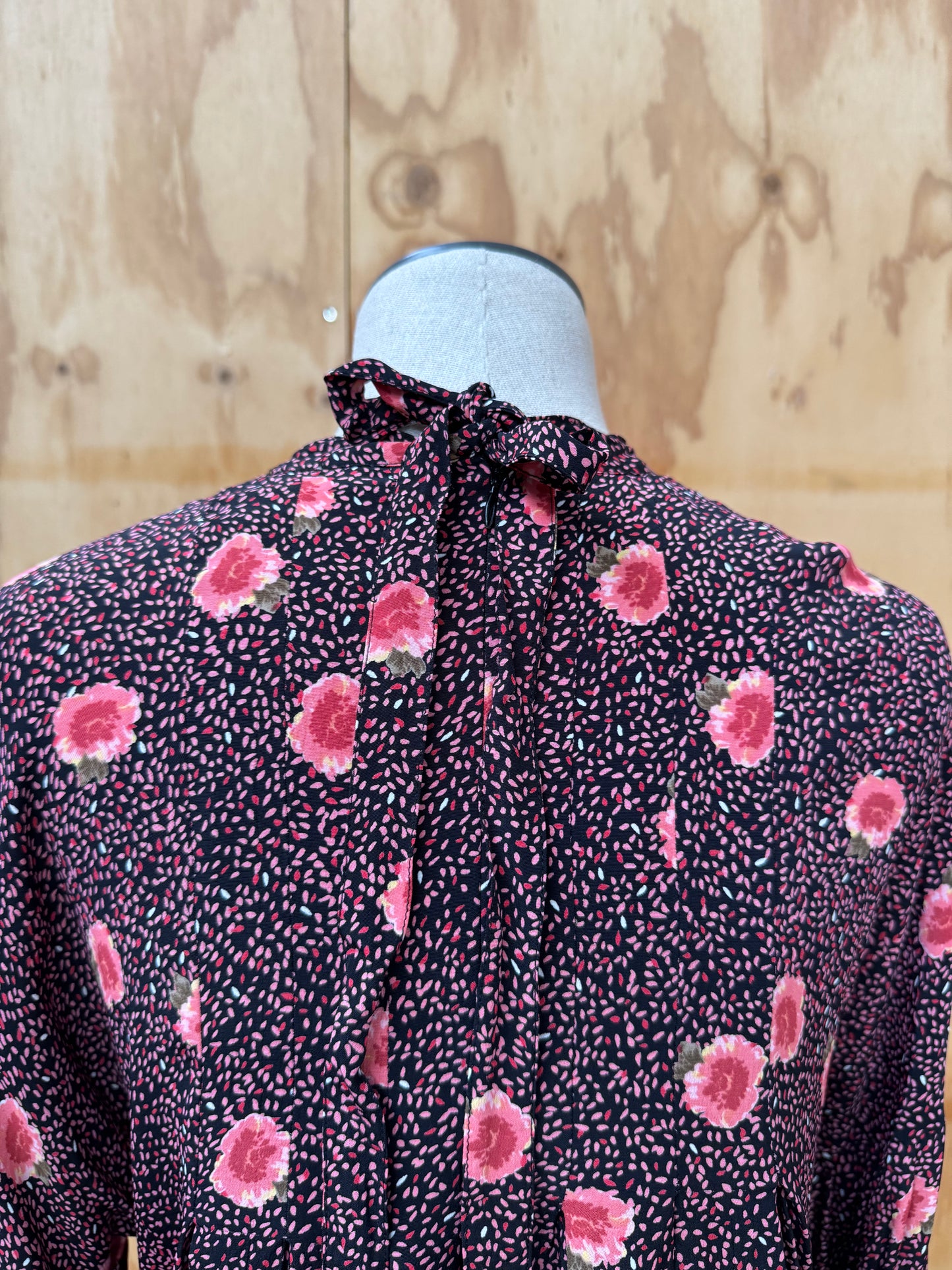 BY TIMO FLORAL MINI DRESS - SIZE M