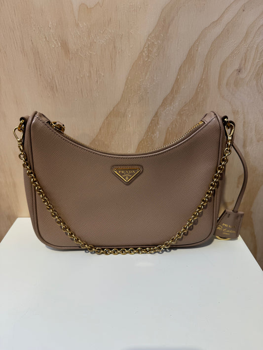 PRADA CAMEO BANDOLIERA SAFFIANO LEATHER BAG - $2,200