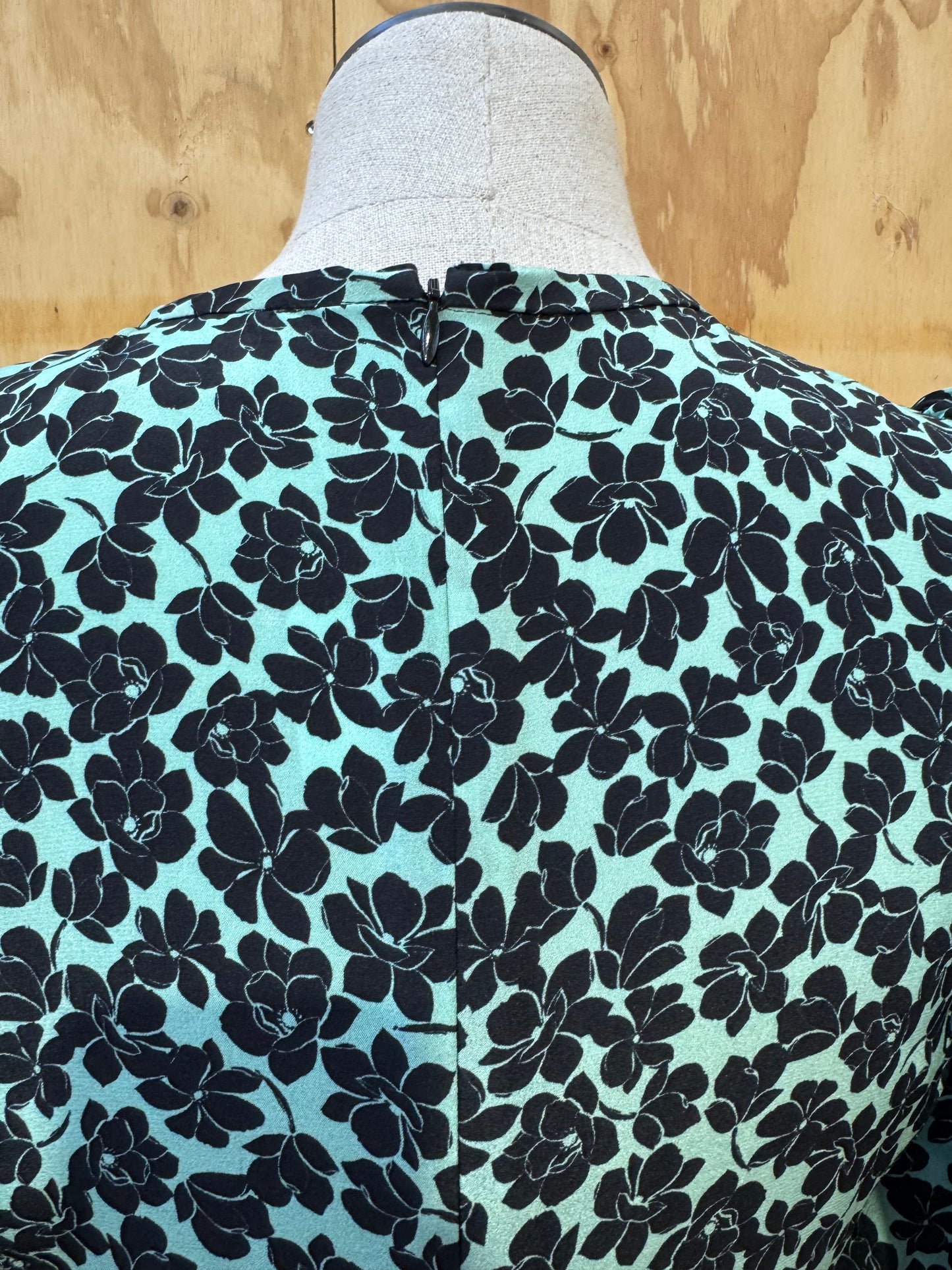 HUSK SILK FLORAL MAXI DRESS - SIZE 8