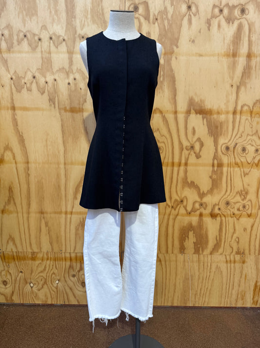 FRIENDS WITH FRANK BLACK MARTINE VEST - SIZE S