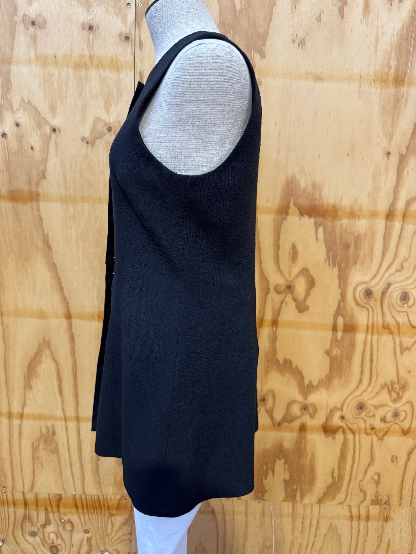 FRIENDS WITH FRANK BLACK MARTINE VEST - SIZE S