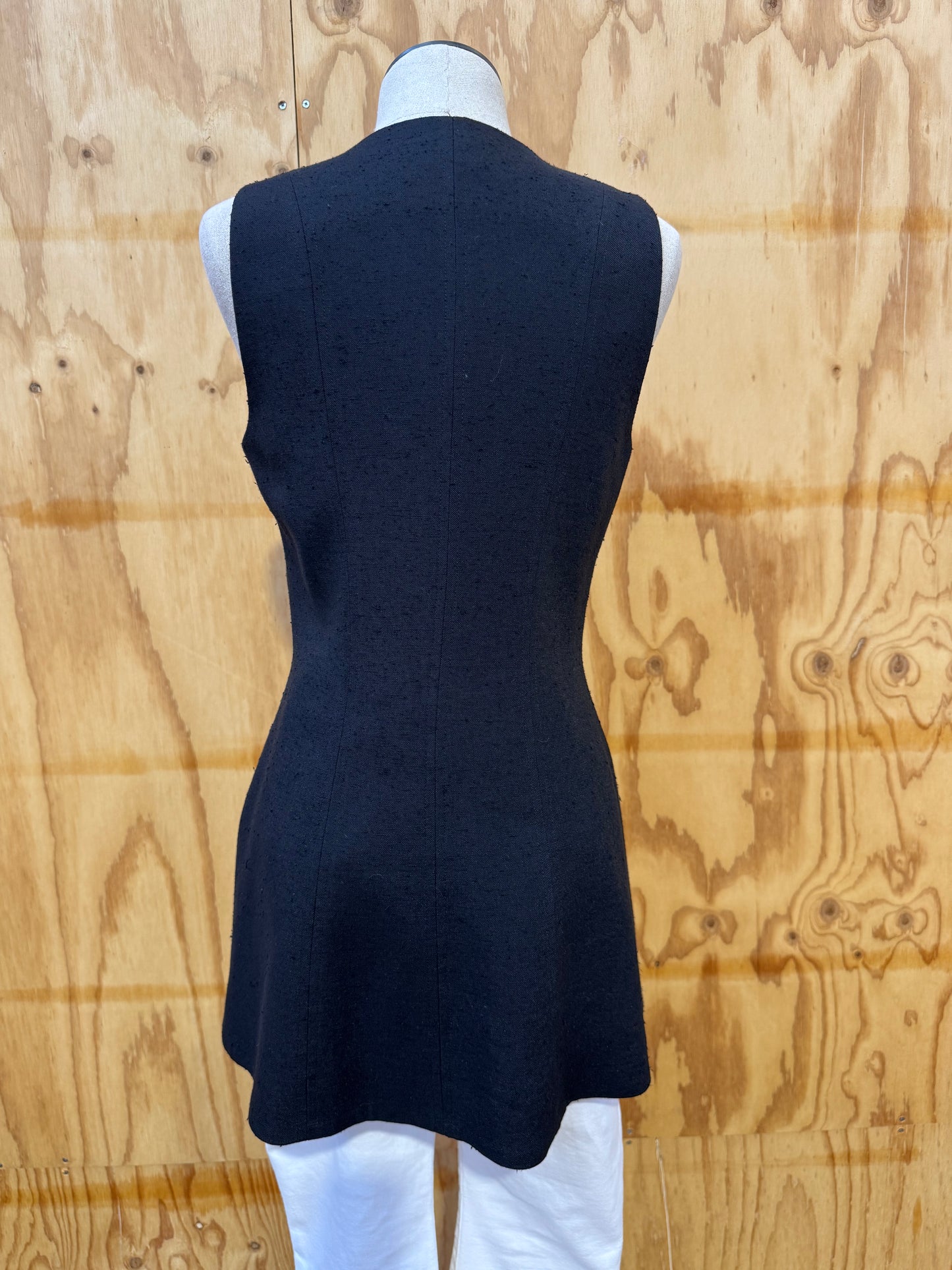 FRIENDS WITH FRANK BLACK MARTINE VEST - SIZE S