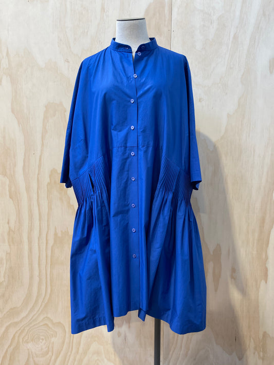 SCANLAN THEODORE OVERSIZE MINI SHIRT DRESS - SIZE OS