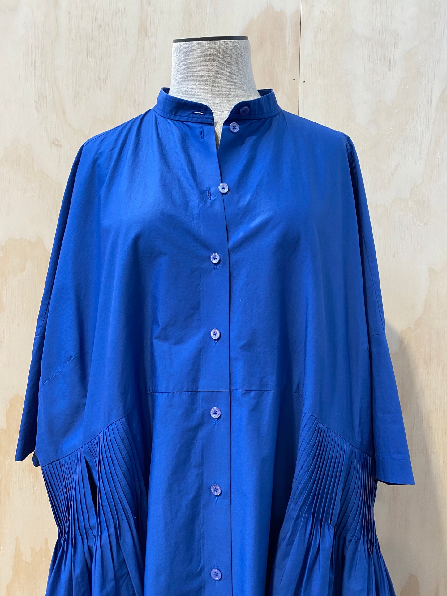 SCANLAN THEODORE OVERSIZE MINI SHIRT DRESS - SIZE OS