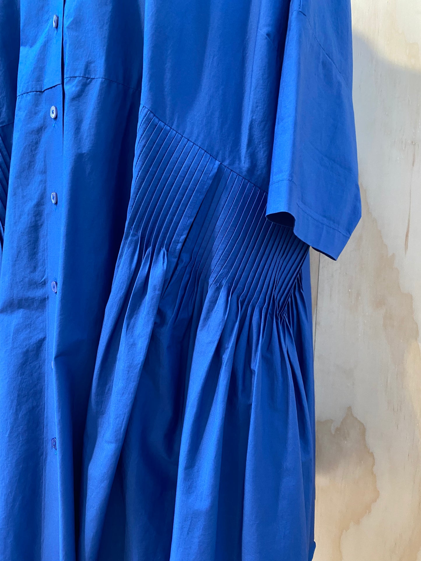 SCANLAN THEODORE OVERSIZE MINI SHIRT DRESS - SIZE OS