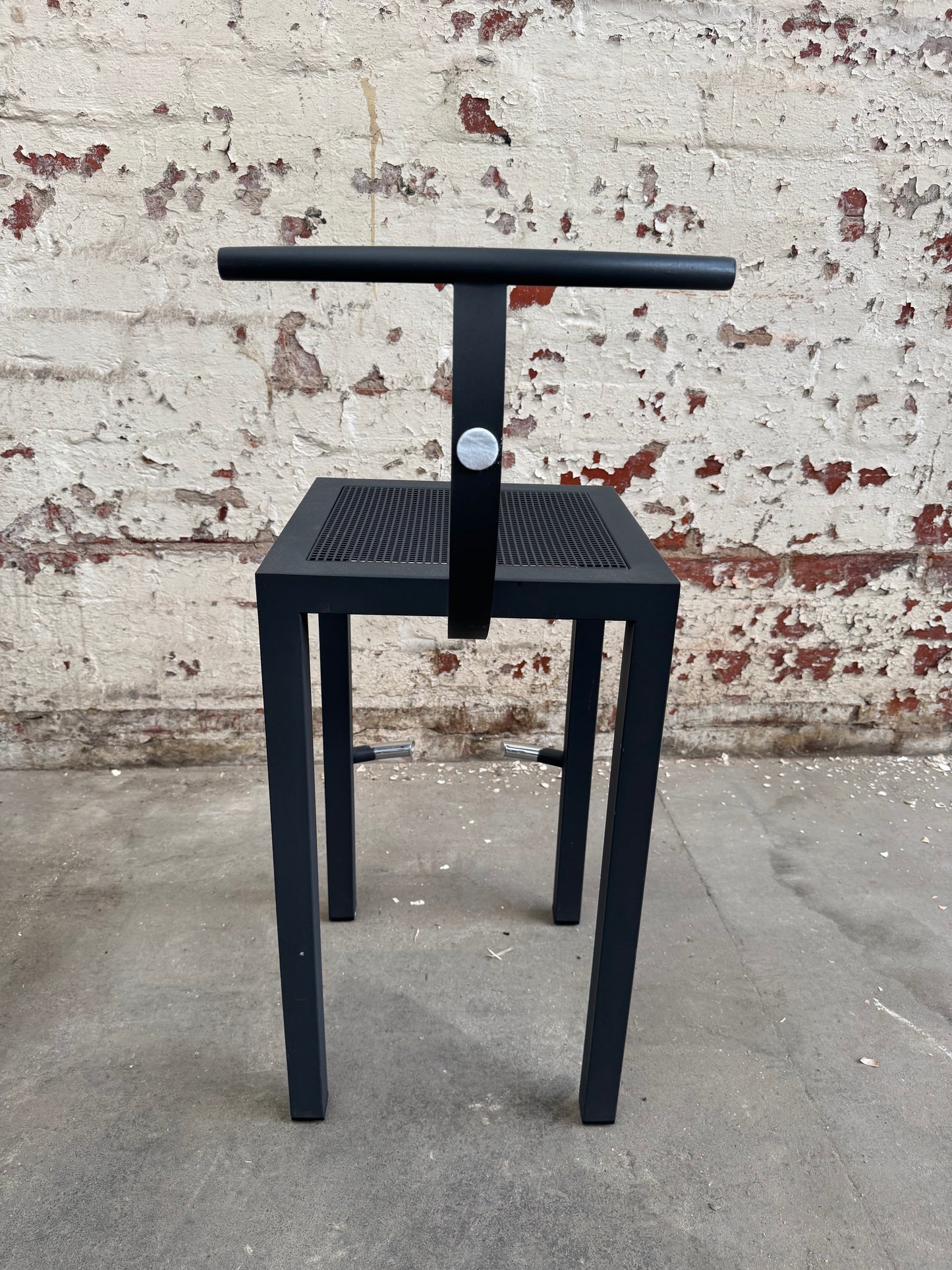 PHILIPPE STARCK SARAPIS GREY BAR STOOLS