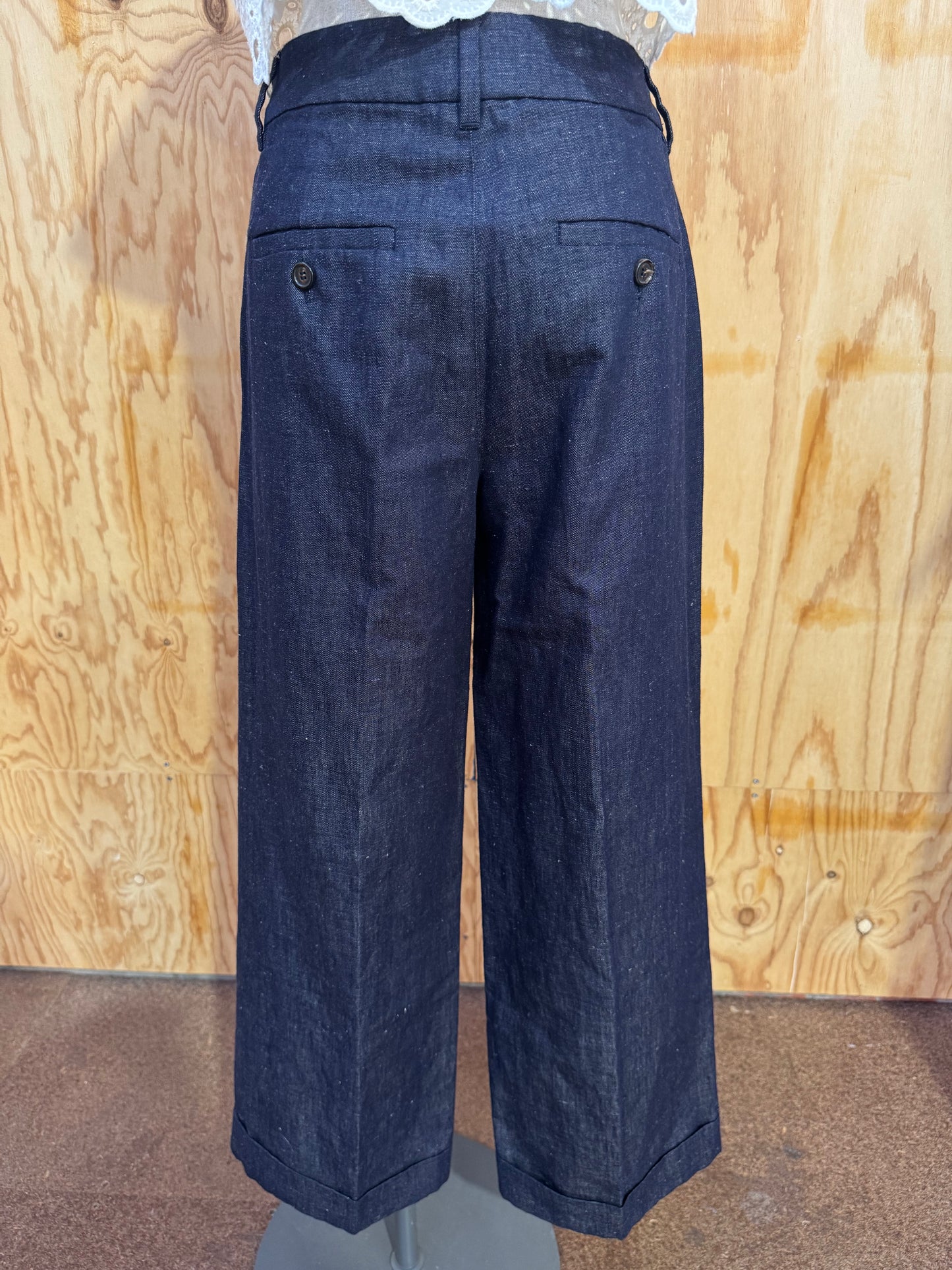 MAX MARA DENIM PANTS - SIZE 10