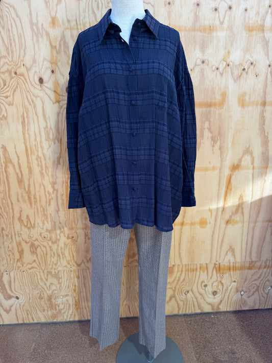 COOPER NAVY SHIRT - SIZE L