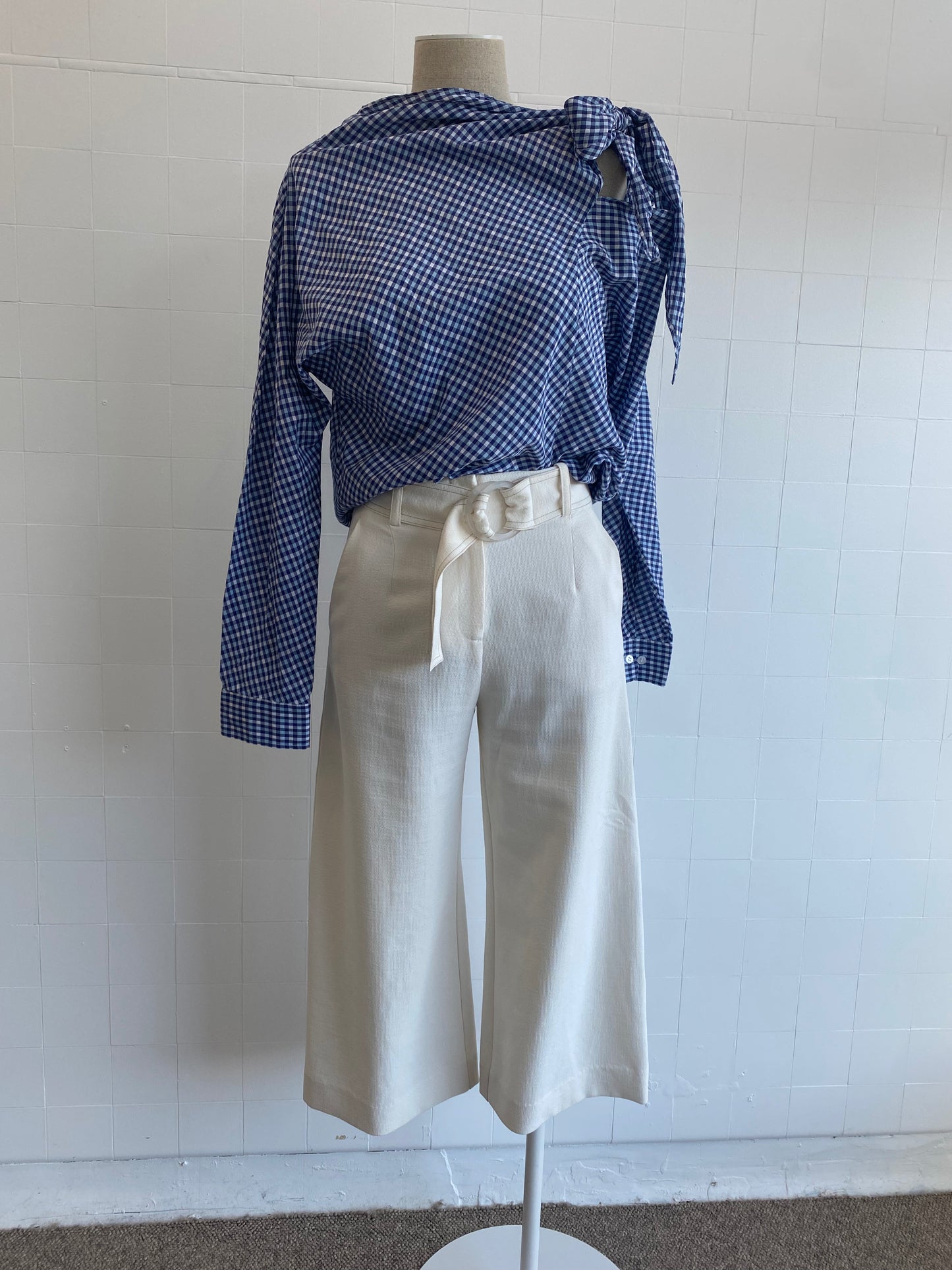 VIKTORIA & WOODS CREAM CULOTTES - SIZE 0