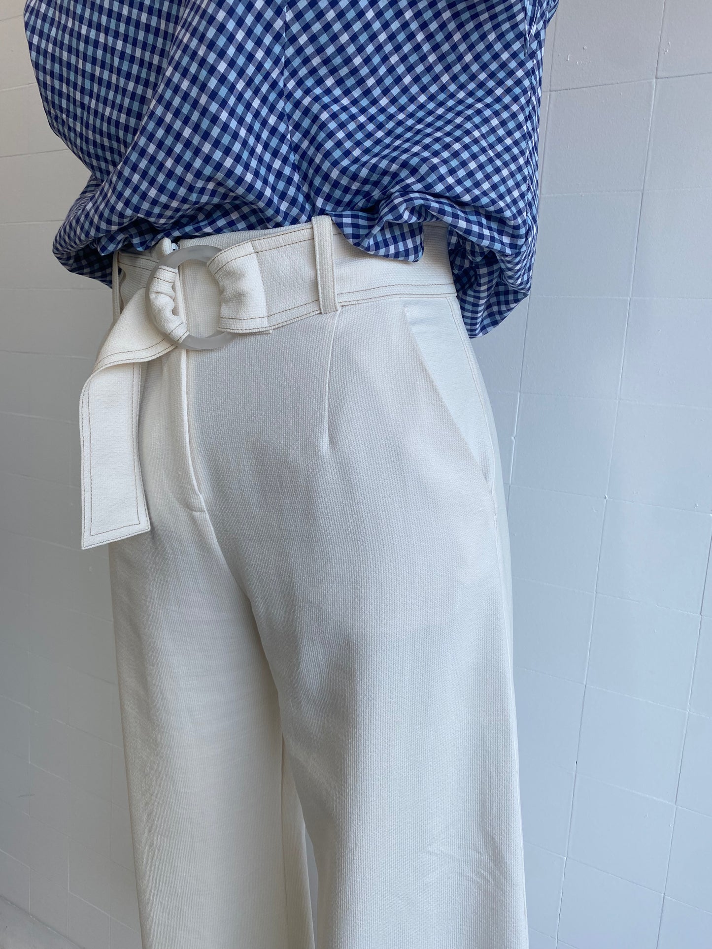 VIKTORIA & WOODS CREAM CULOTTES - SIZE 0
