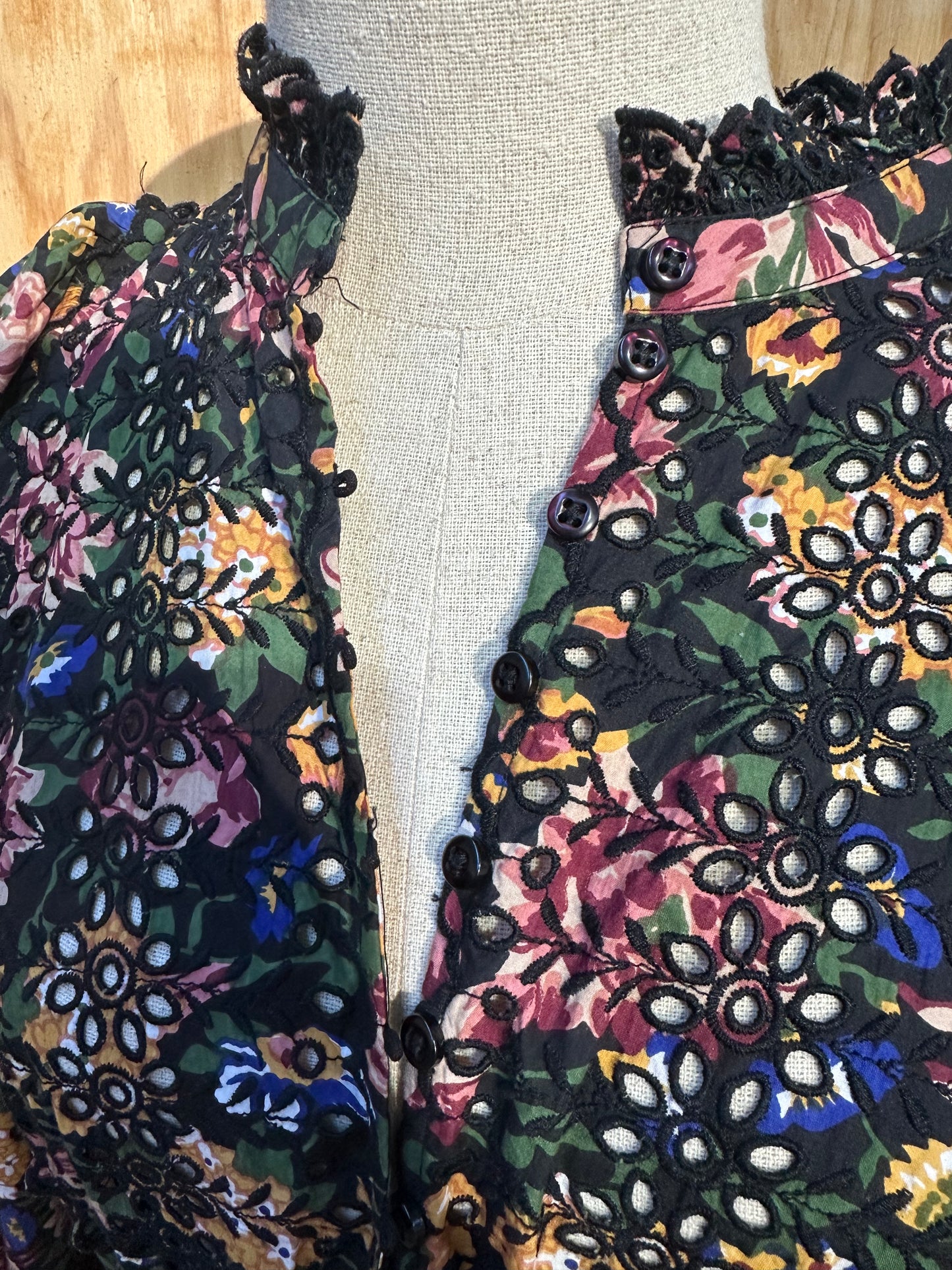 BY TIMO FLORAL MAXI DRESS - SIZE L