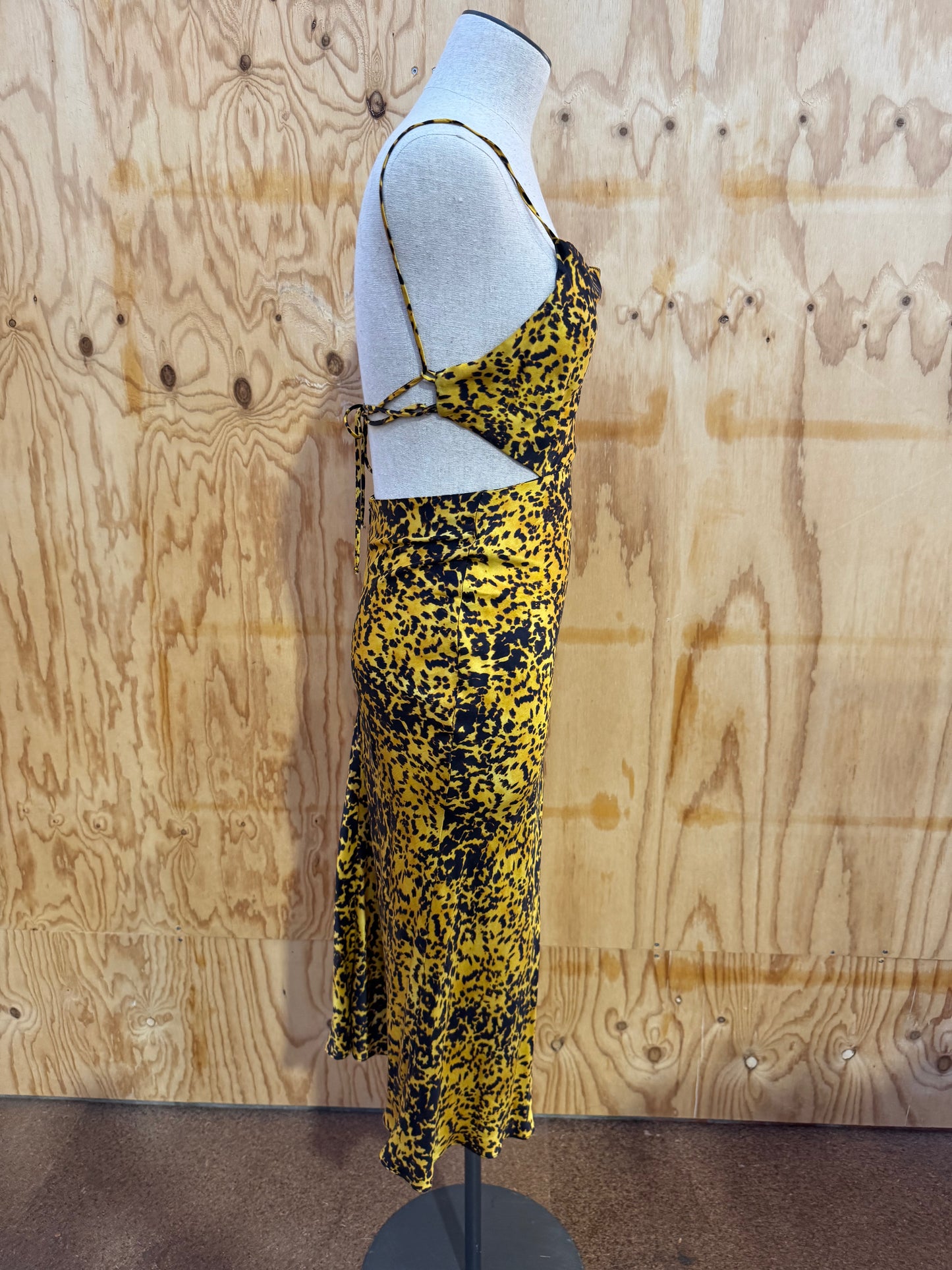 BEC AND BRIDGE TURTLE ROCK MIDI DRESS - SIZE 6