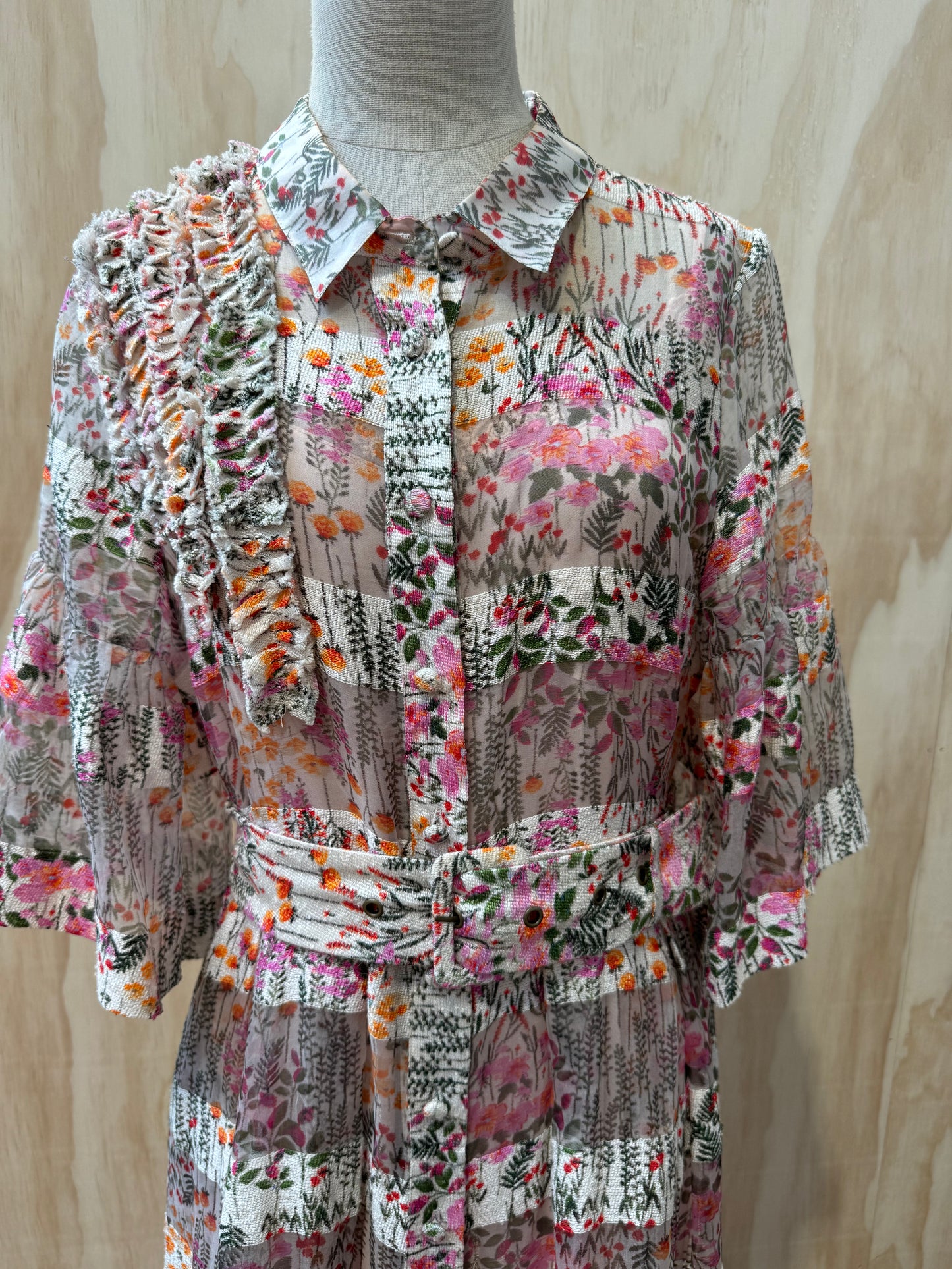 TRELISE COOPER EVERY DAY IM RUFFLIN DRESS - SIZE 12