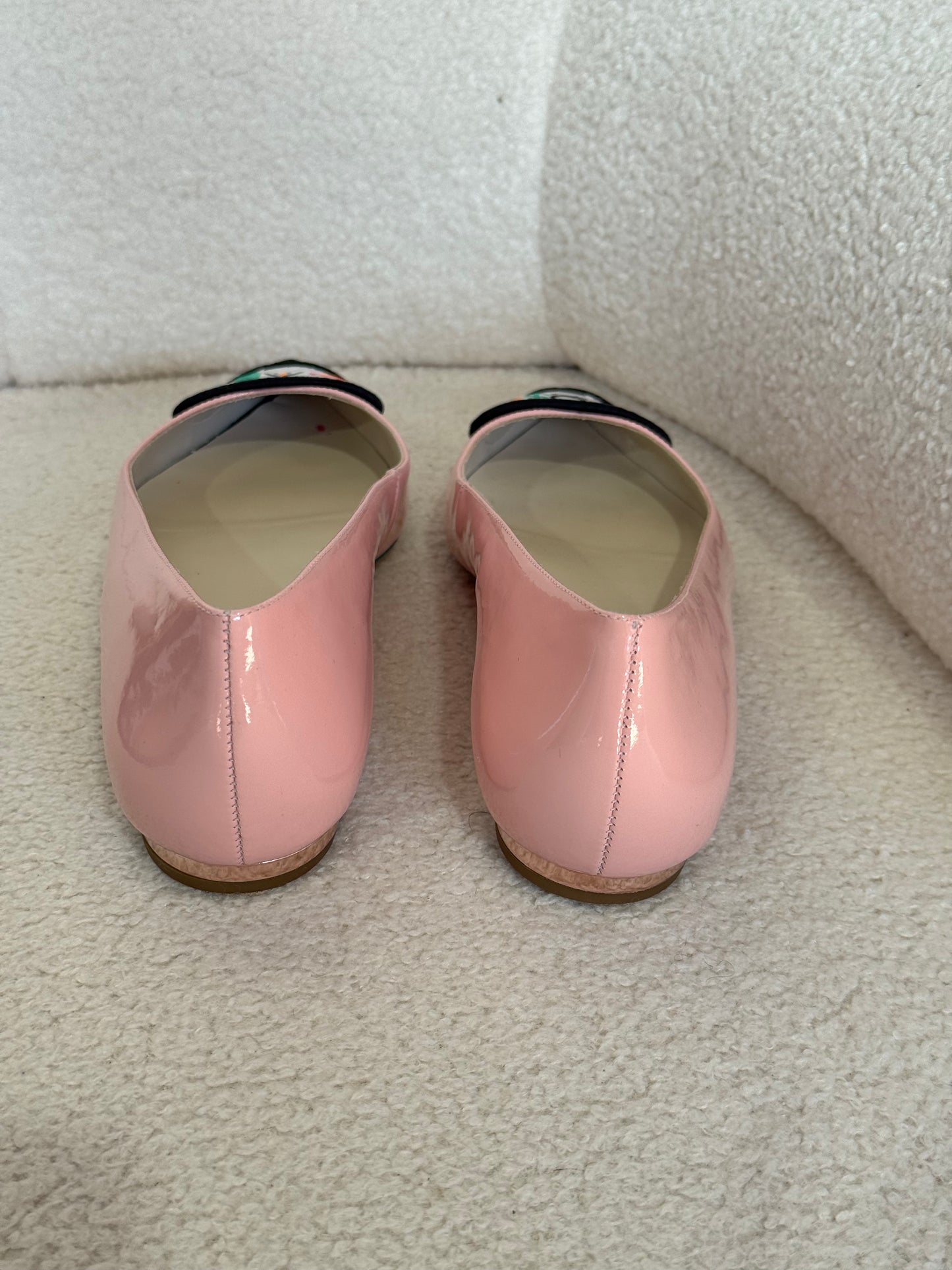 SOPHIA WEBSTER BOSS LADY FLATS - SIZE 38