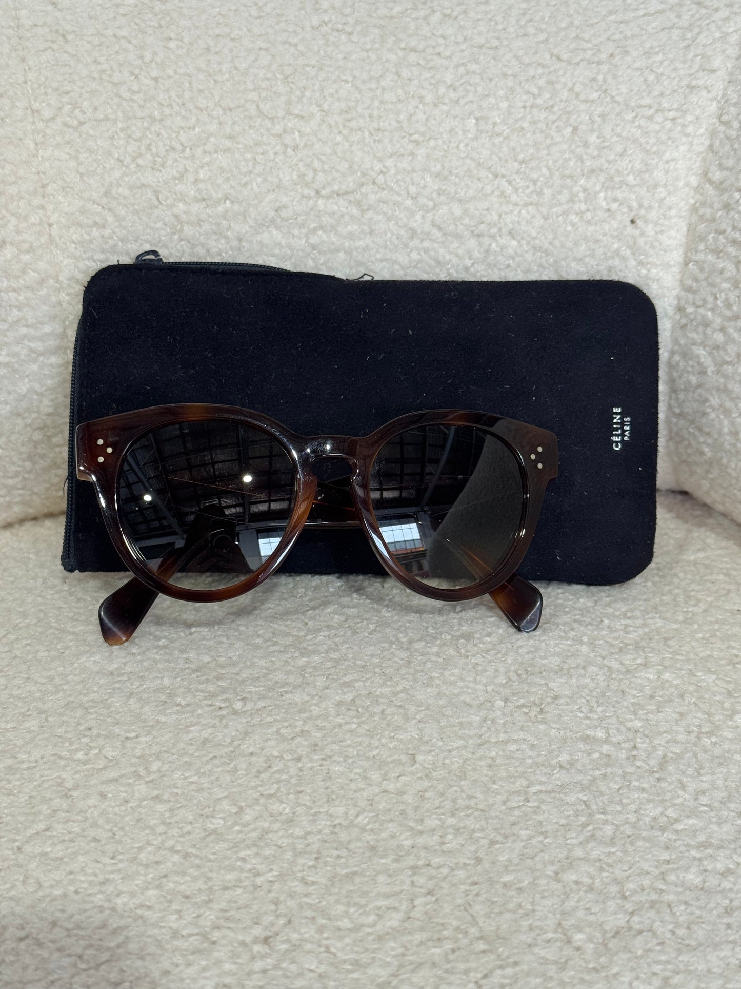 CELINE THIN PREPPY SUNGLASSES