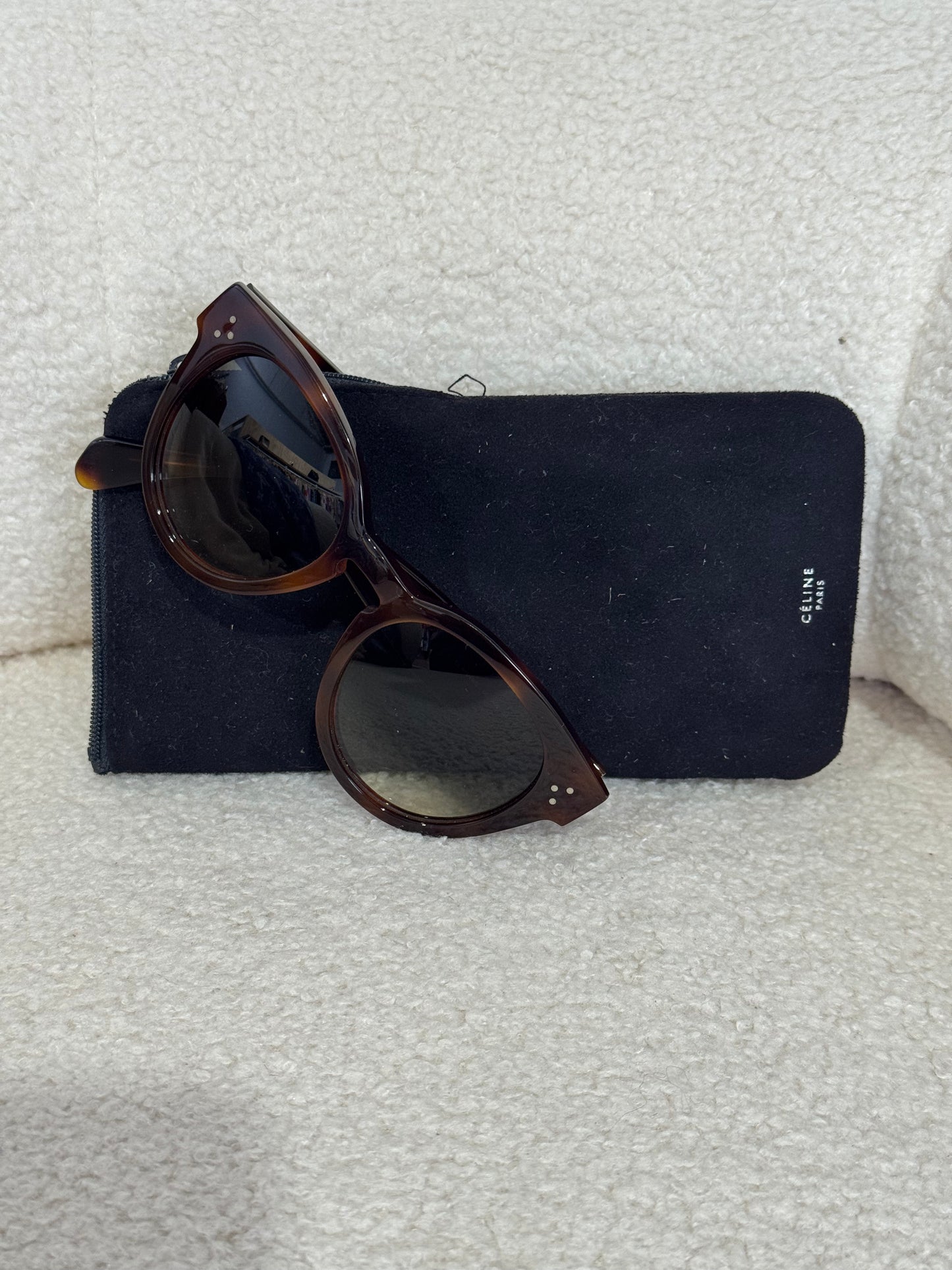 CELINE THIN PREPPY SUNGLASSES
