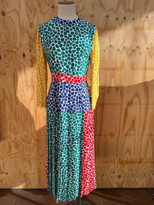 RIXO CHARLENE DRESS - SIZE S