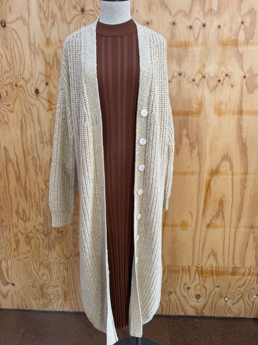 SHONA JOY OLIVIA LONG CARDIGAN - SIZE L